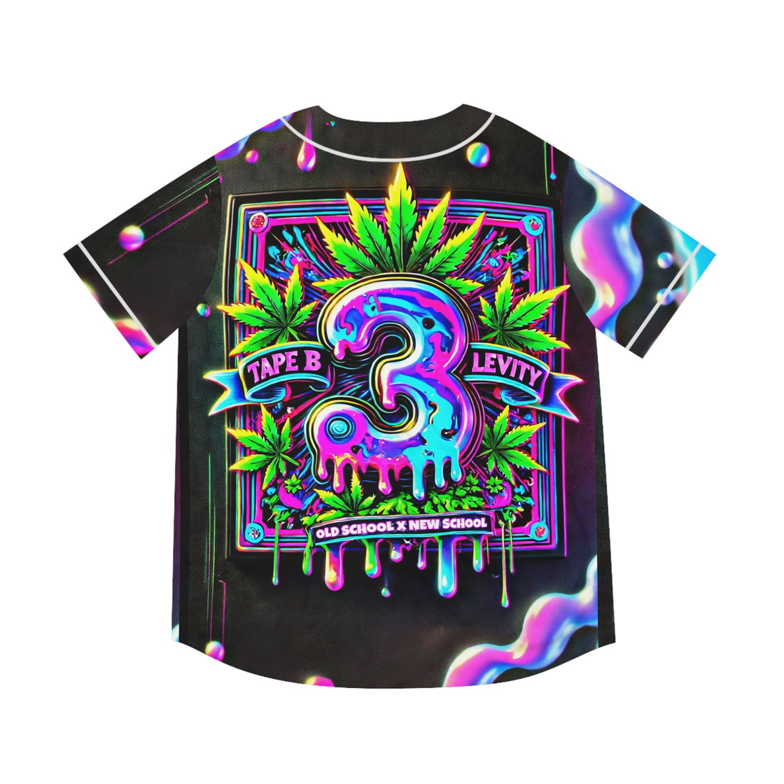Tape B x Levity EDM Jersey Rave Jersey (Old School x New School - EDMCLOTHINGSTORE