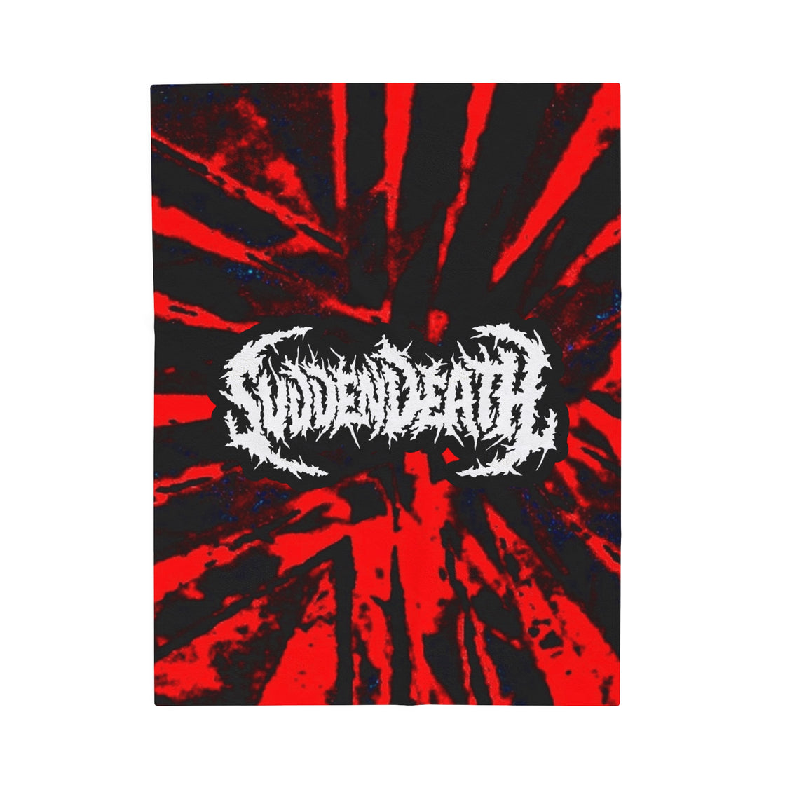 Svdden Death Velveteen Plush Blanket - EDMCLOTHINGSTORE