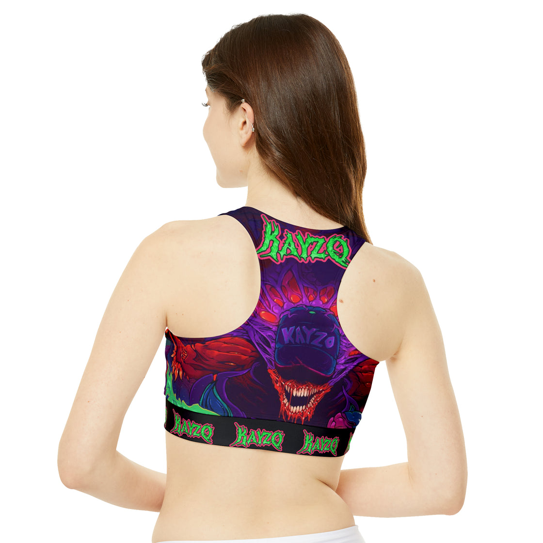 KAYZO Crop Top Jersey Bikini Top - EDMCLOTHINGSTORE