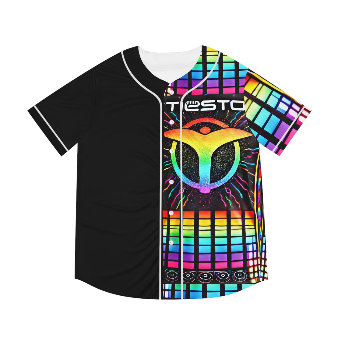 EDC Jersey 2024: Vibrant Custom Tiesto Jersey Inspired Designs – Bold Pride Colors for Festival-Ready Style - EDMCLOTHINGSTORE