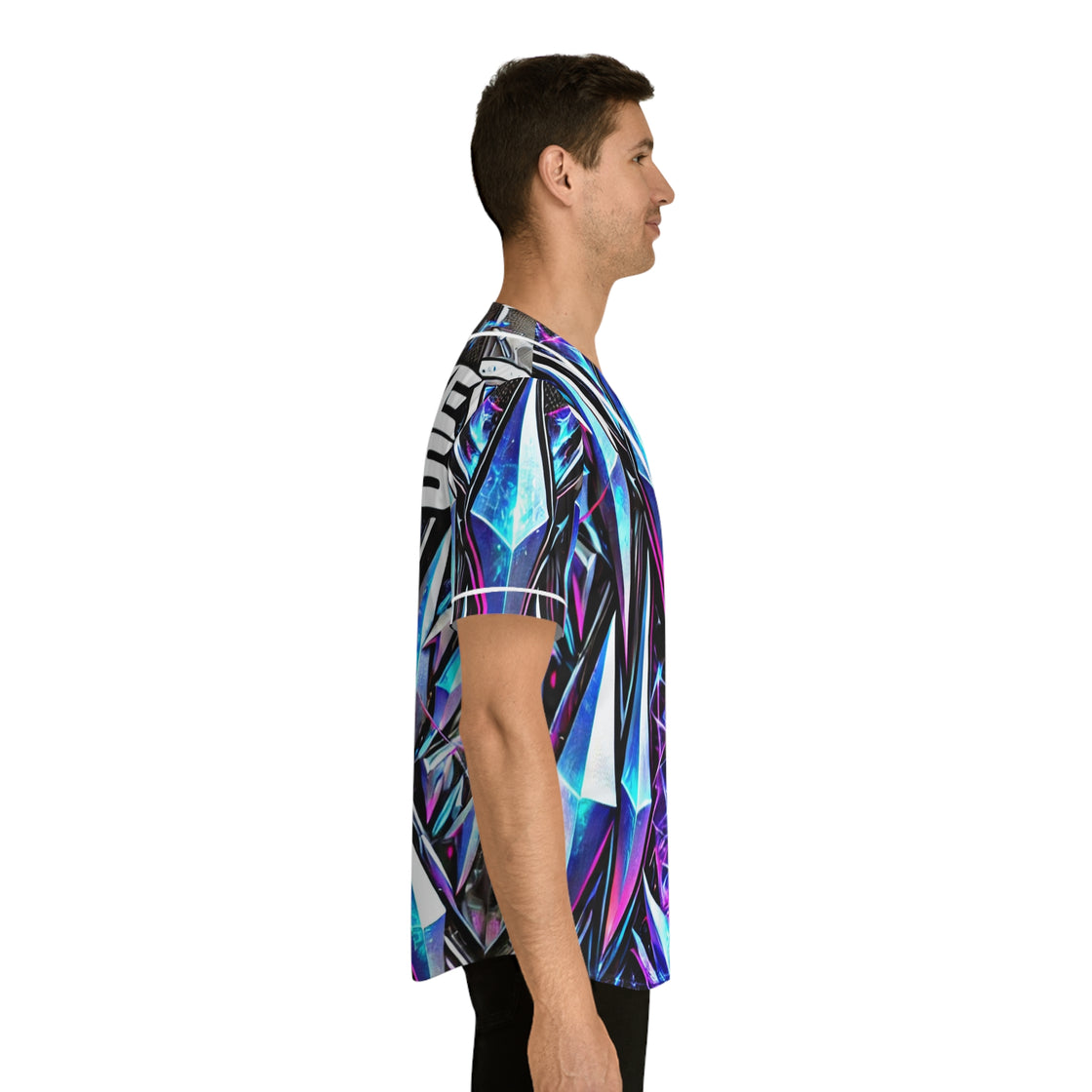 Space Laces Jersey (Blue Diamond) - EDMCLOTHINGSTORE