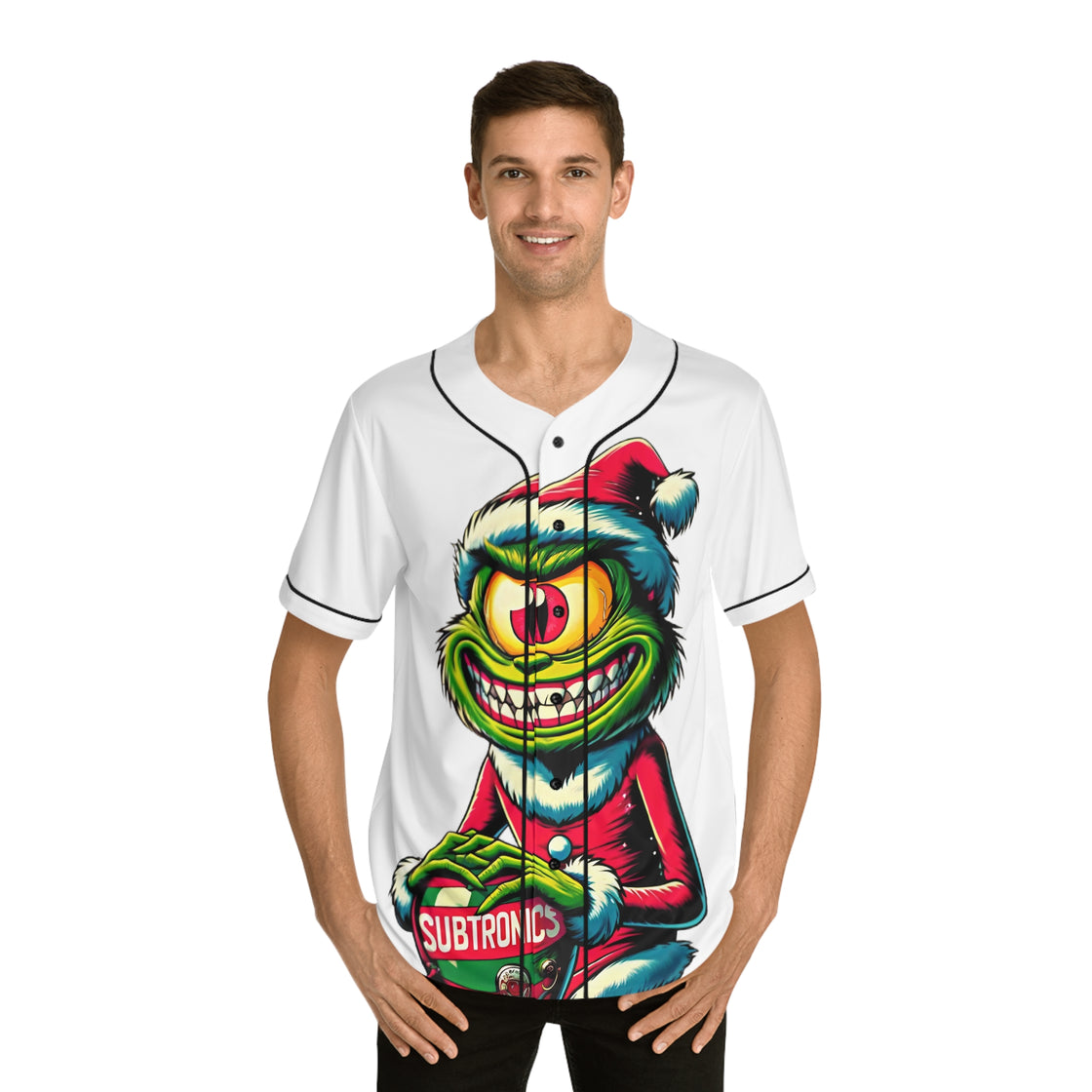 Subtronics Holiday Grinch Jersey Rave Jersey EDM Jersey - EDMCLOTHINGSTORE