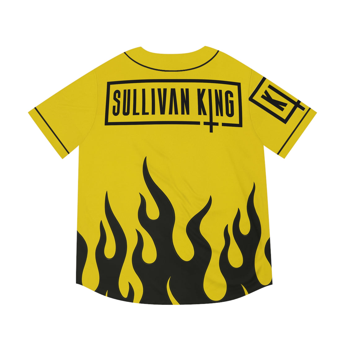 Sullivan King Jersey (Black & Yellow Fire)