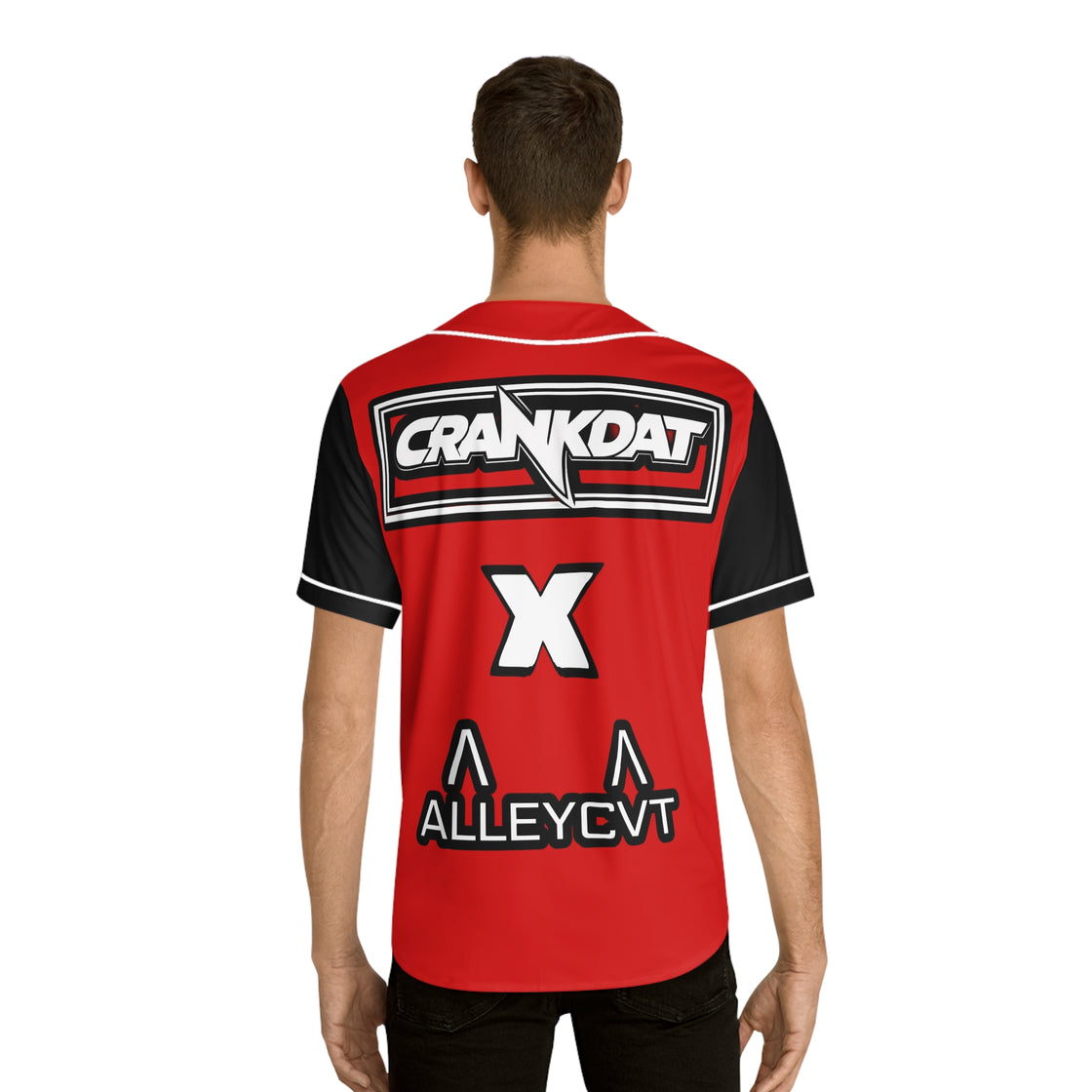Crankdat Alleycvt Jersey Couples Jersey (Red & Black)
