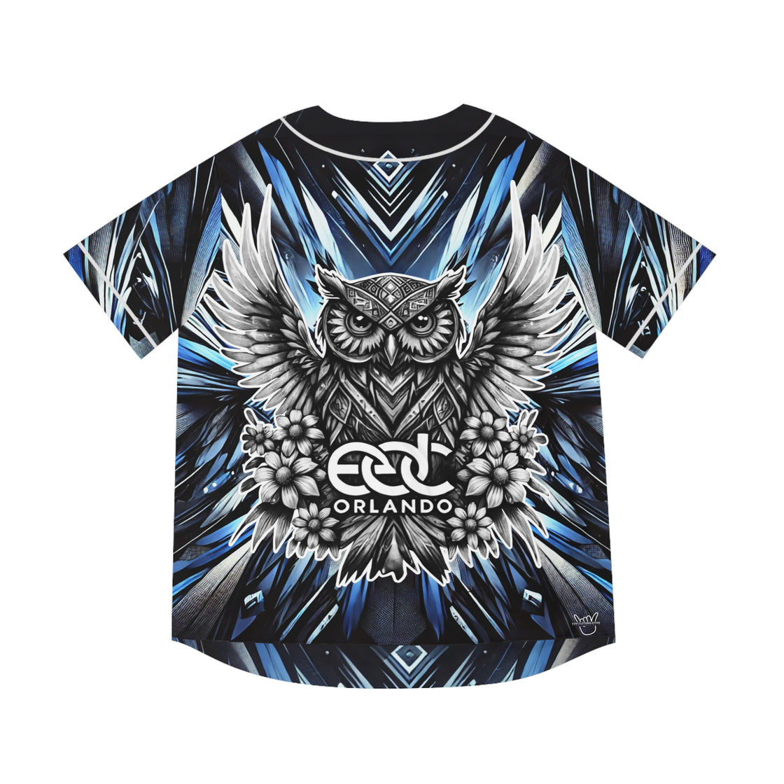 EDC Orlando Jersey (OWL) Blue Rave Jersey Top Seller 2 - EDMCLOTHINGSTORE