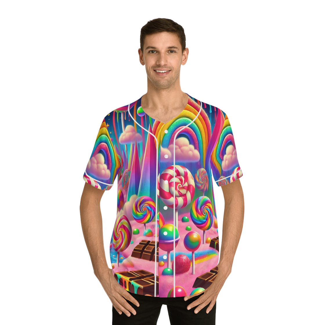 GRIZ Jersey (Candyland Theme) EDM Jersey Rave Jersey - EDMCLOTHINGSTORE
