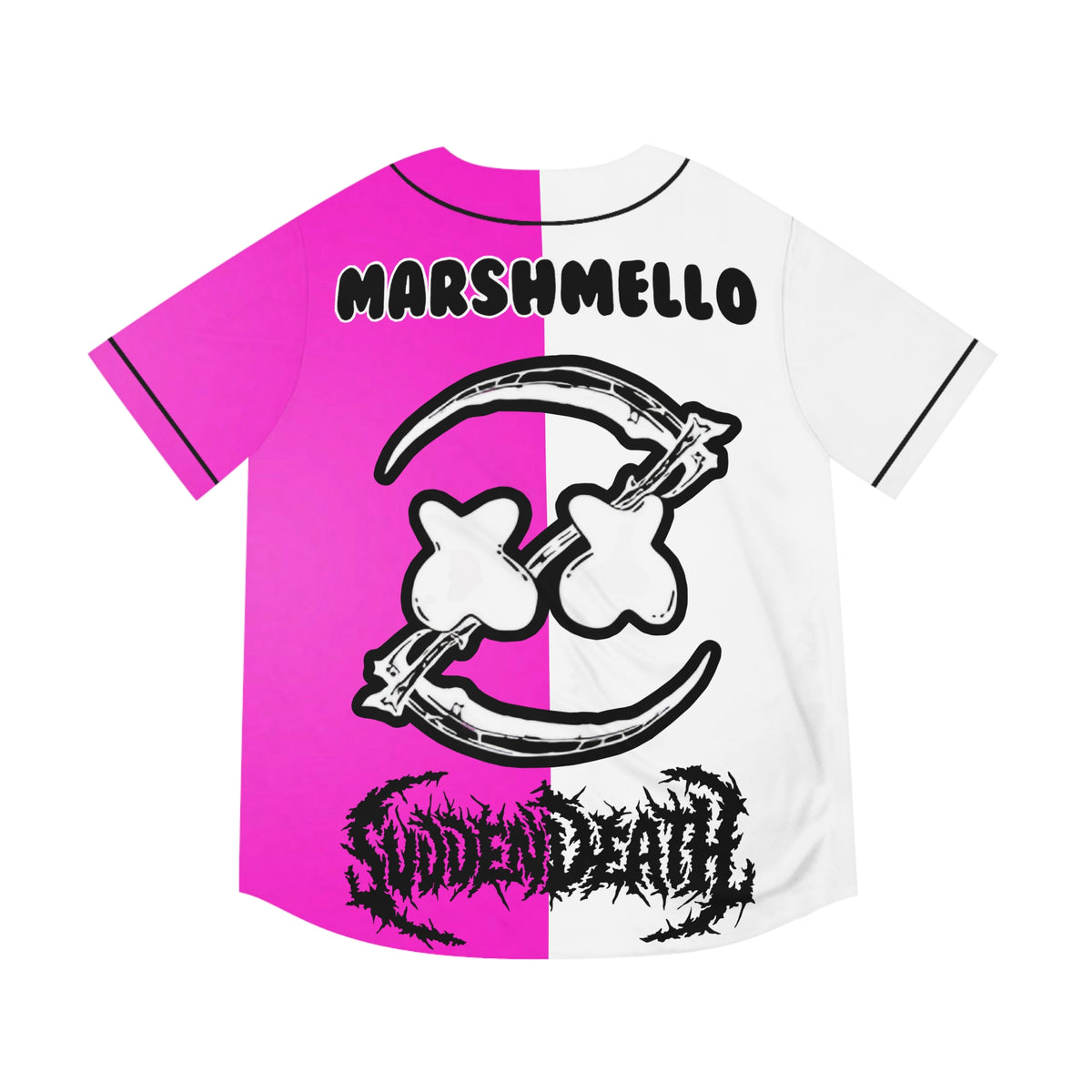 Marshmellow Jersey B2B Svdden Death Jersey (PINK) EDC Las Vegas Lost Lands Merch 2024