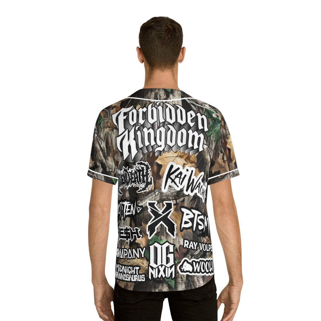 Camo Forbidden Kingdom Jersey Excision Svdden Death Komapny Roit Ten Wooli BTSM  Hesh OG Nixon Kia Waichi - EDMCLOTHINGSTORE