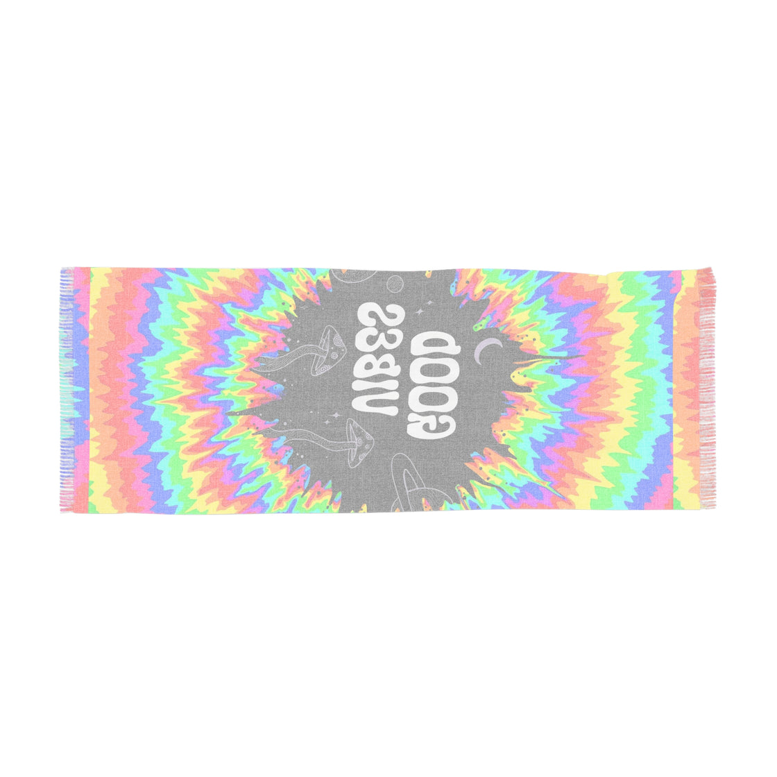 Good Vibes Pashminia Lightweight Scarf - EDMCLOTHINGSTORE