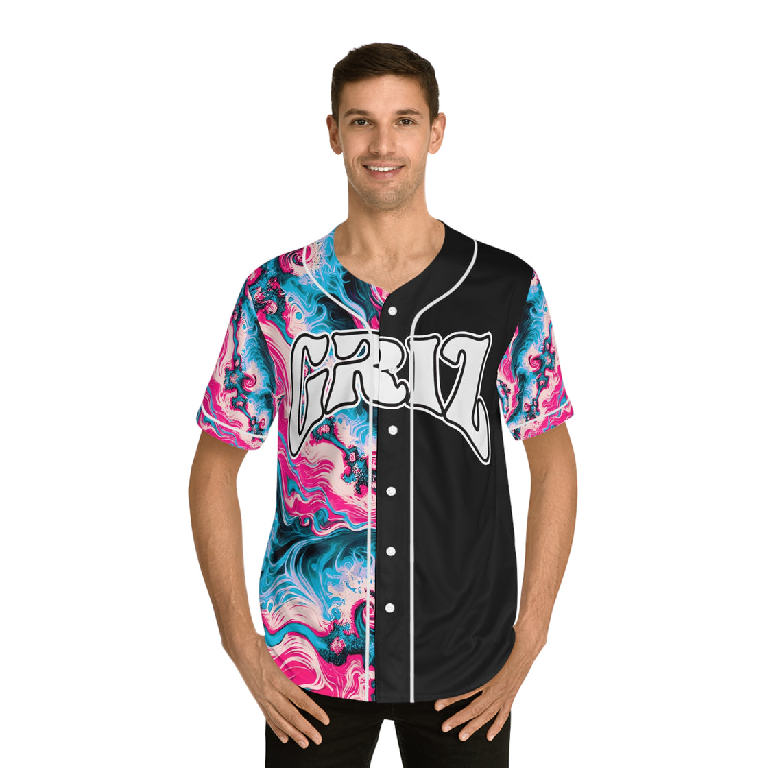 Griz Tye Dye Jersey (Split Personality) - EDMCLOTHINGSTORE