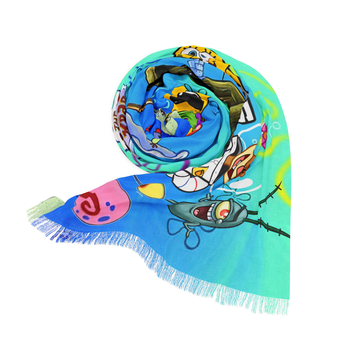 Subtronics (Family SpongeBob) Rave Pashmina Cyclops Cove Pashmina Top Seller Light Weight Scarf - EDMCLOTHINGSTORE