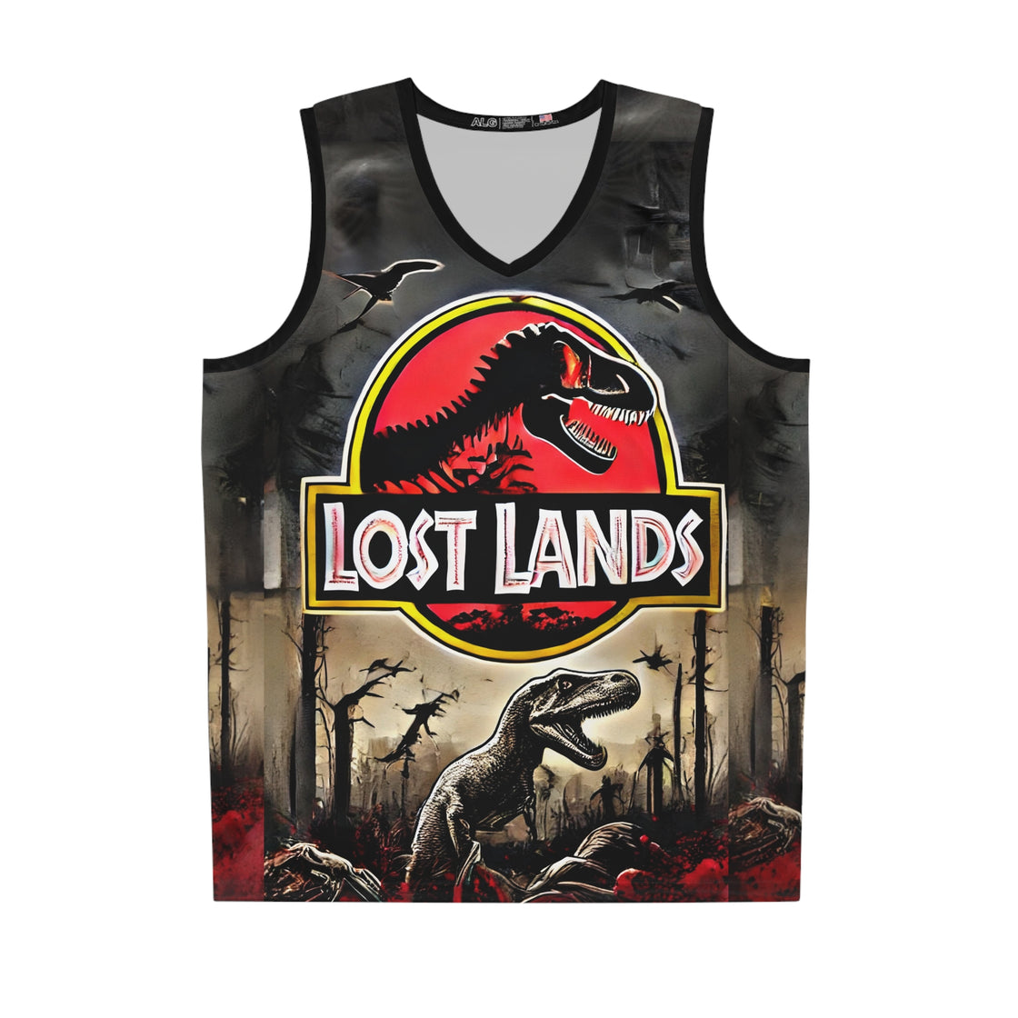 Lost Lands Basketball Jersey (2024) - EDMCLOTHINGSTORE