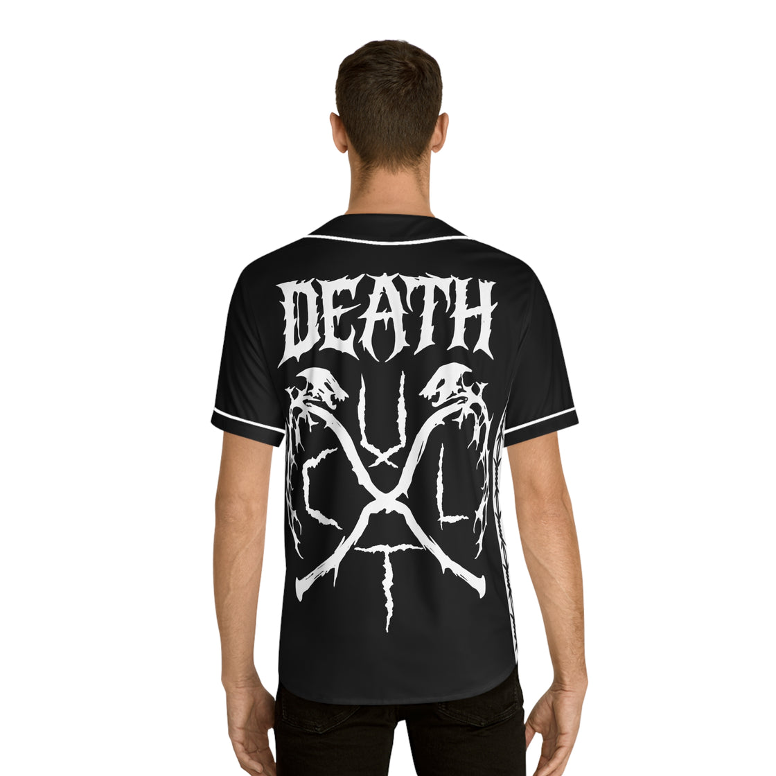 Svdden Death Death Clvt Jersey – Dark Bass Music Rave Gear (Black)