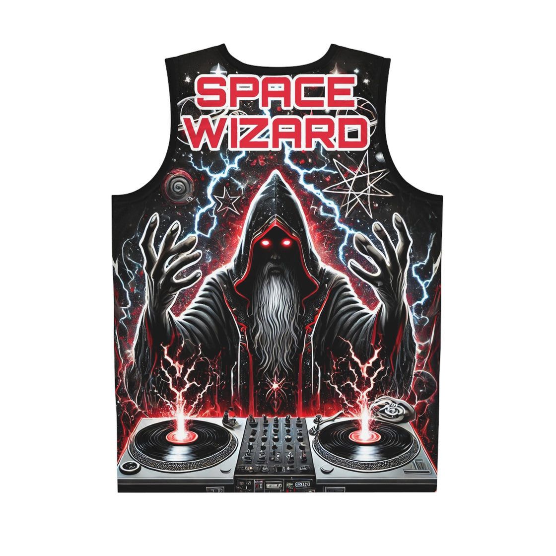 Space Wizard Basketball Jersey - EDMCLOTHINGSTORE