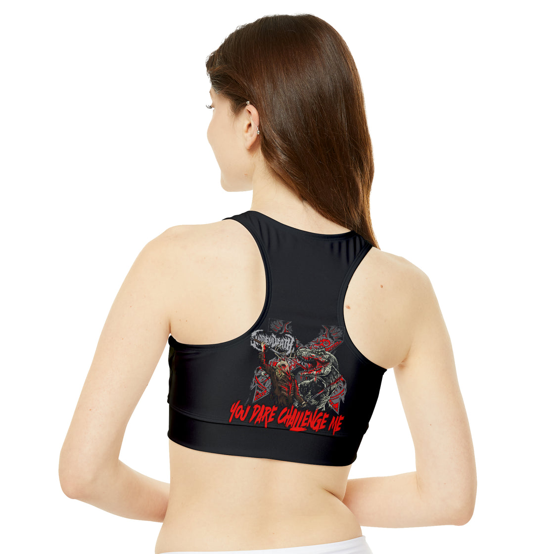 Svdden Death Excison Crop Top #2 Jersey Bikini Top - EDMCLOTHINGSTORE