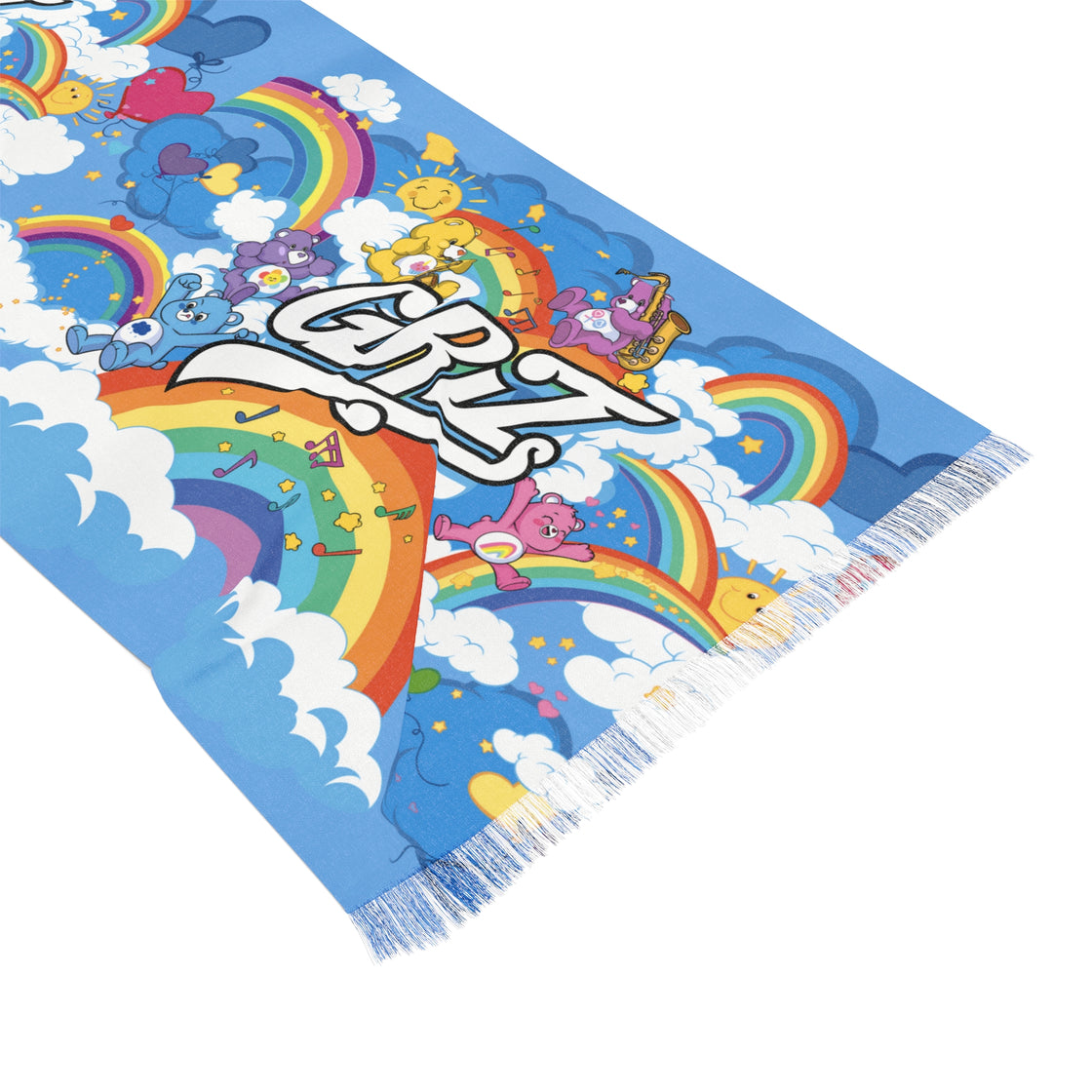 Griz Edm Lightweight Pashmina Lightweight Scarf - EDMCLOTHINGSTORE