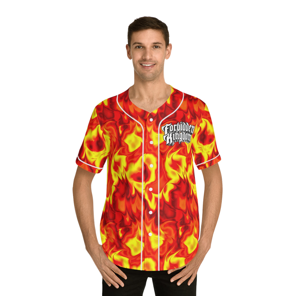 Exclusive Fire Camo Forbidden Kingdom Jersey Excision Svdden Death Komapny Roit Ten Wooli BTSM  Hesh OG Nixon Kia Waichi - EDMCLOTHINGSTORE