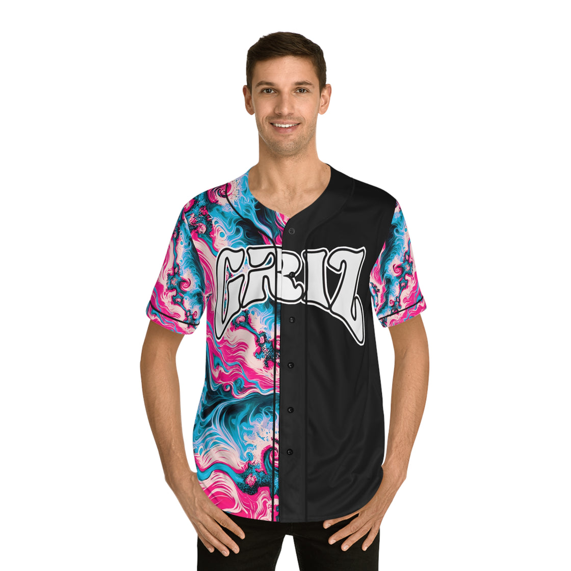 Griz Tye Dye Jersey (Split Personality) - EDMCLOTHINGSTORE