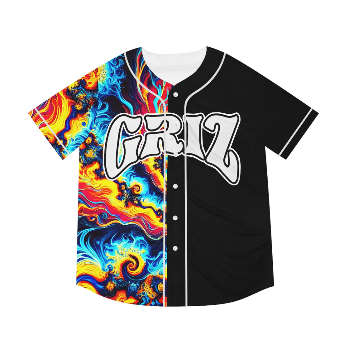 Griz Tye Dye Jersey (Split Personality) 1 - EDMCLOTHINGSTORE