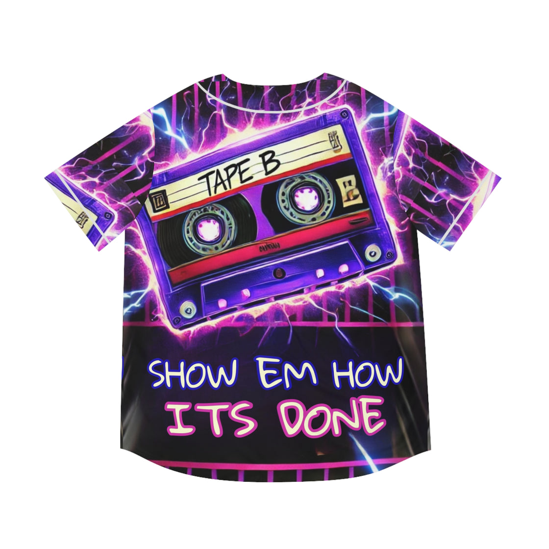 Tape B Jersey (Show Em How It’s Done) Rave Jersey Edm Jersey - EDMCLOTHINGSTORE