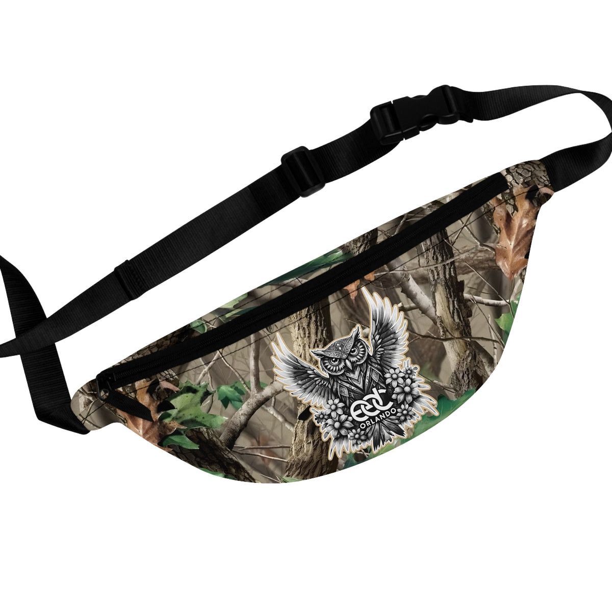 Camo EDM Artist Fanny Pack EDM Small Sling Bag