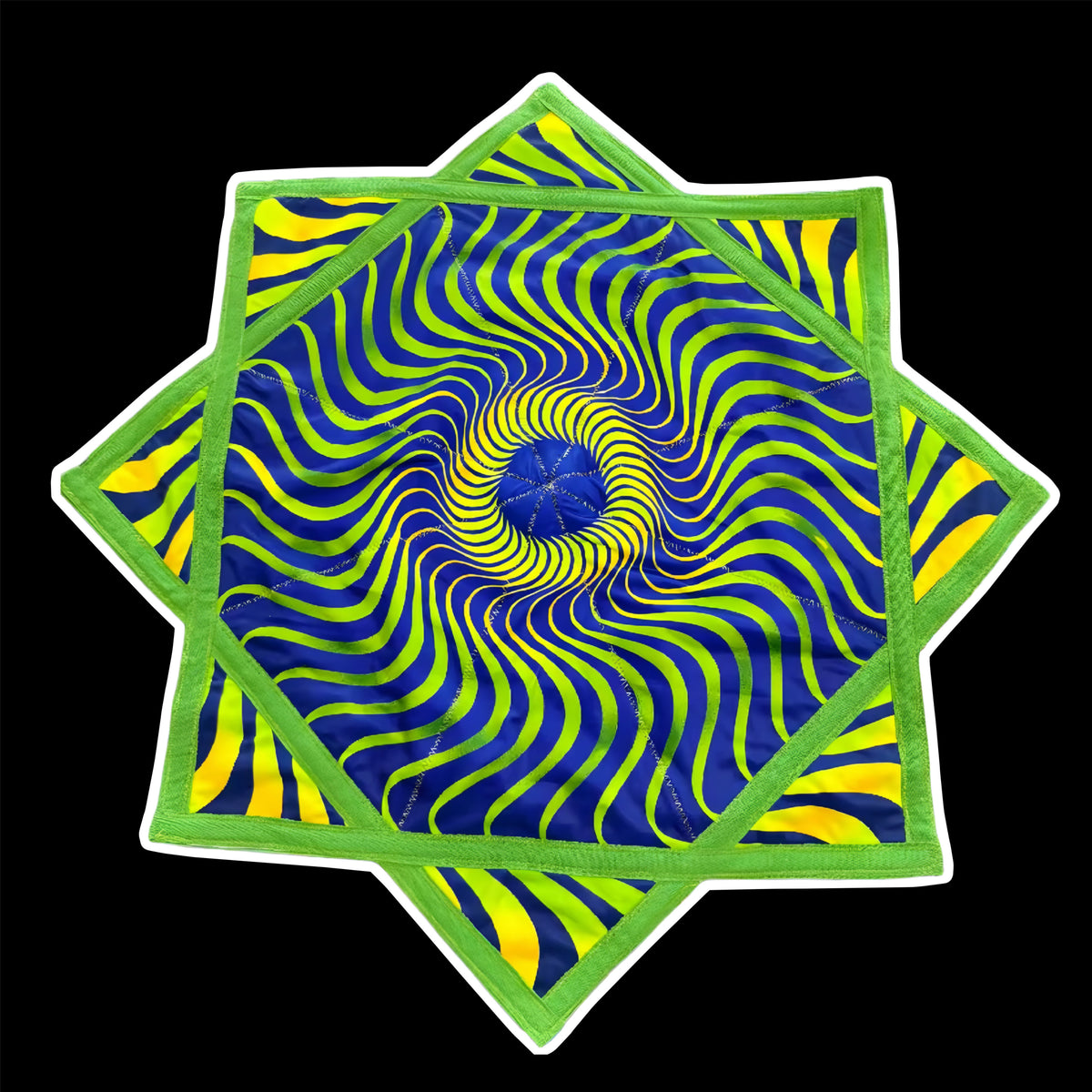 Flow Star UV Spinner – Electric Vortex Rave Toy