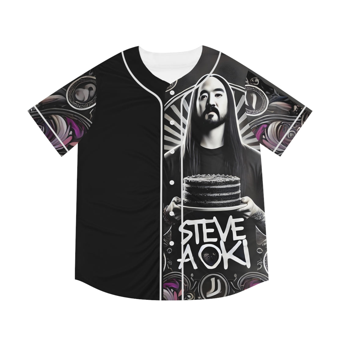 EDC 2025 Steve Aoki Rave Jersey – Bold Colors & Exclusive Buy 2 Get 1 Free Offer - EDMCLOTHINGSTORE