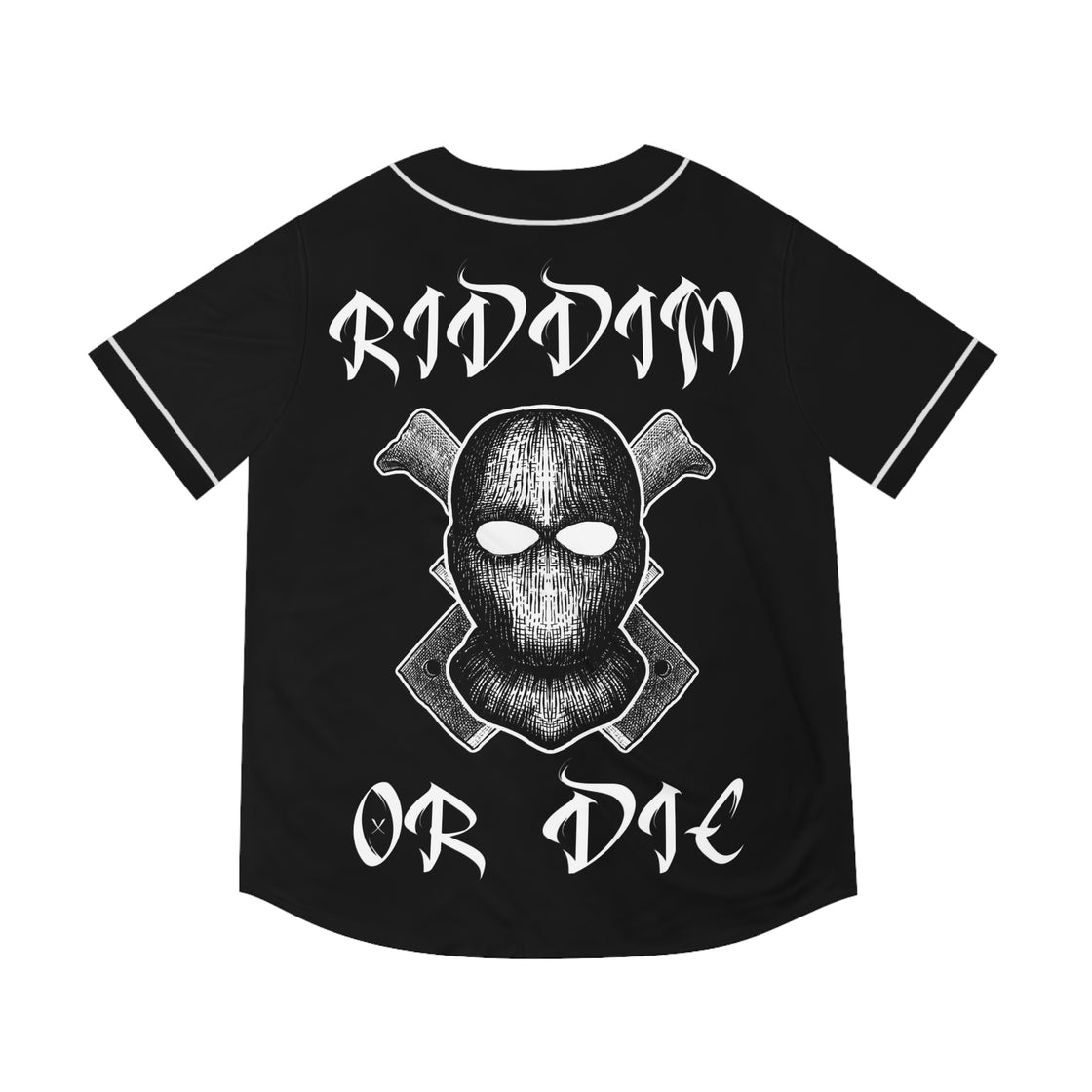 Riddim Or Die Jersey (Ski Mask) - EDMCLOTHINGSTORE