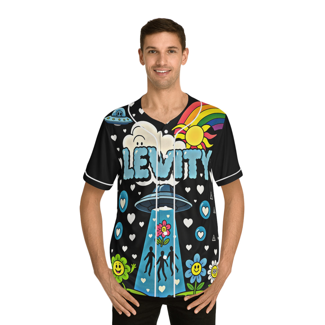 Limited Levity Atliens Jersey EDM Rave Jersey Colorful Festival Jersey – Limited Edition