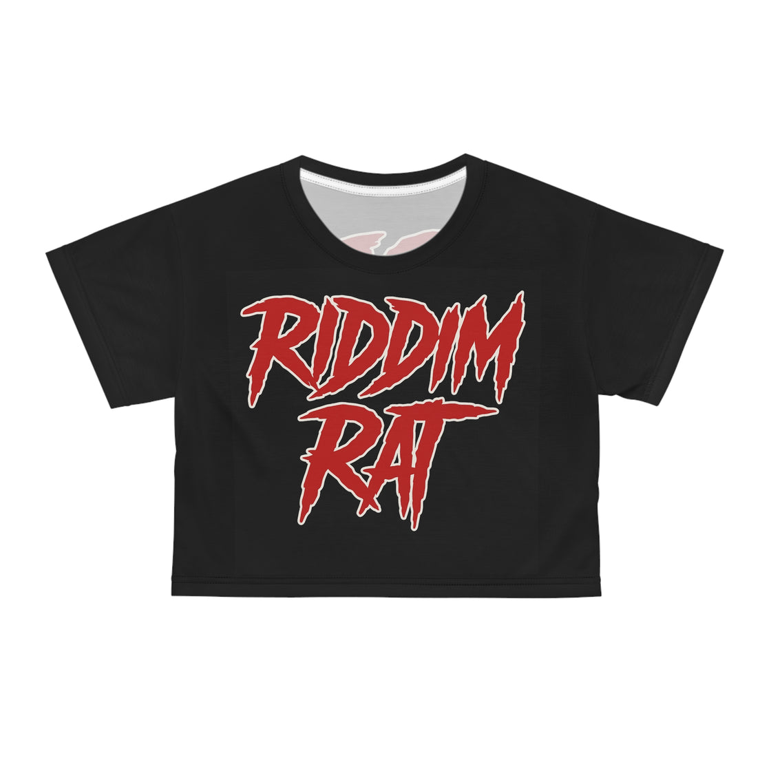 Riddim Rat Crop Top Rave Crop Top Festival Crop Top