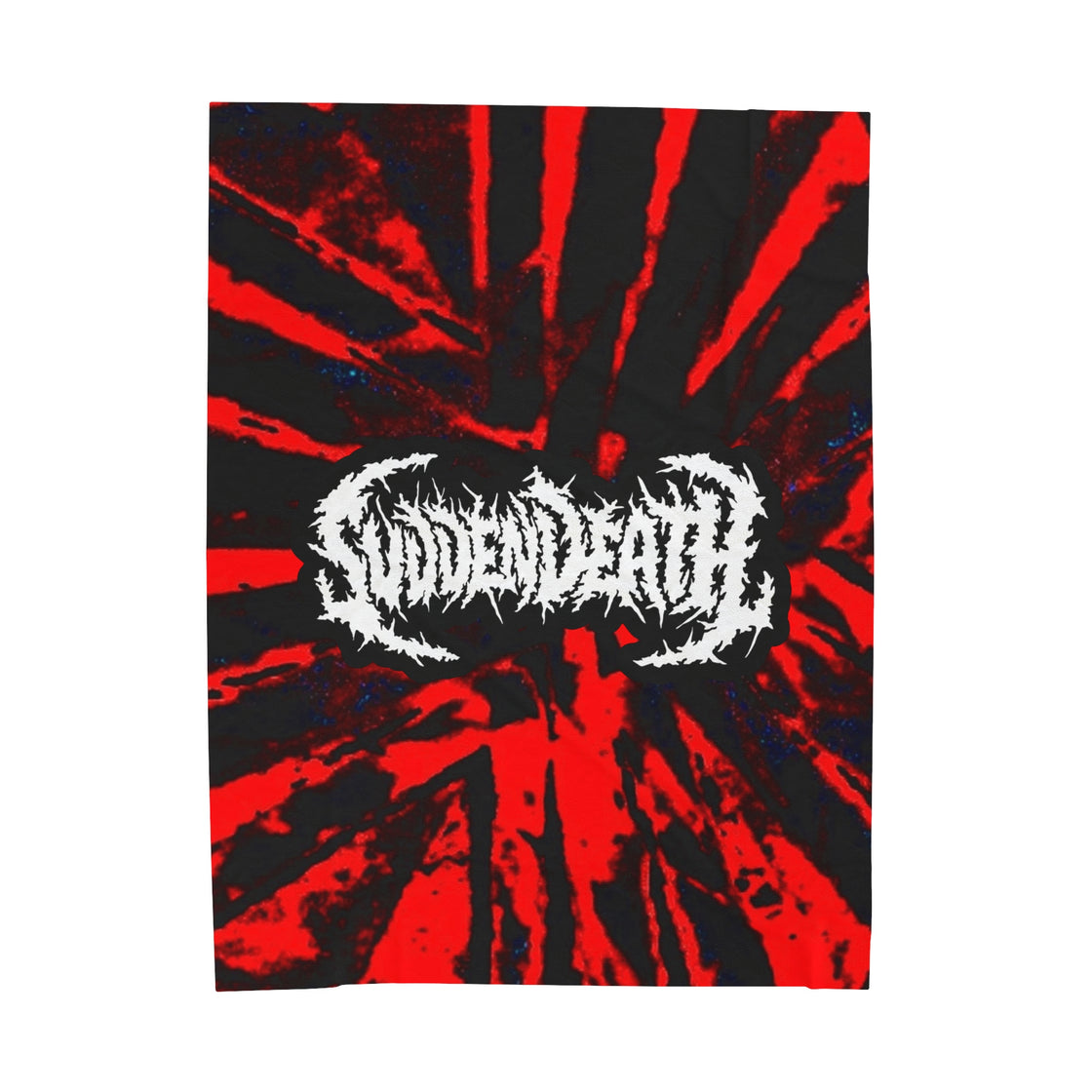 Svdden Death Velveteen Plush Blanket - EDMCLOTHINGSTORE