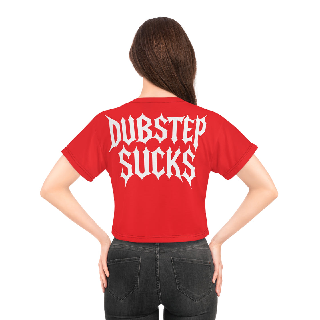Dubstep Sucks Crop Top Rave Crop Top Festival Crop Top