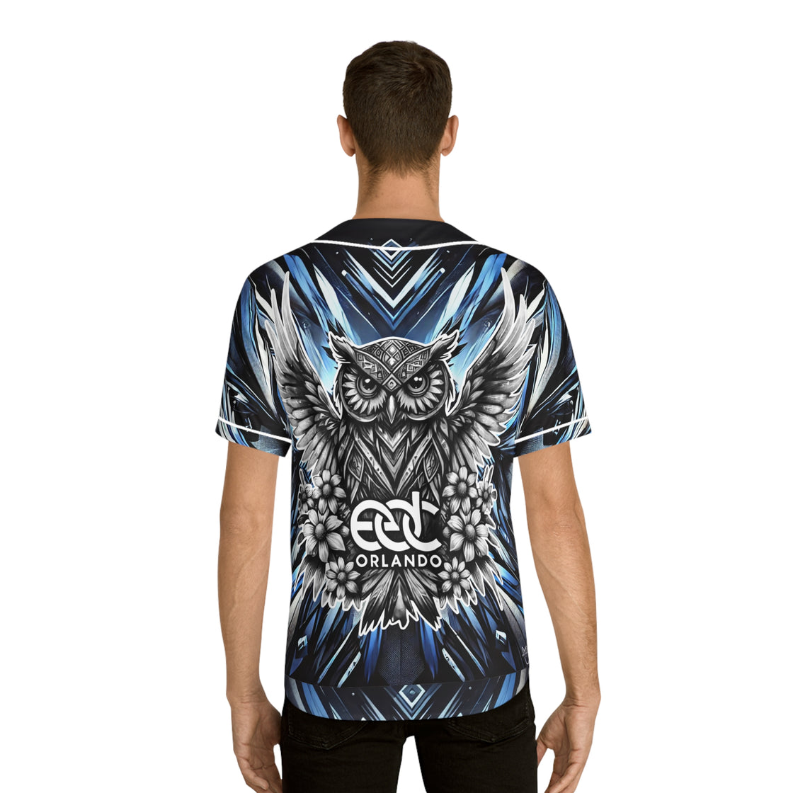 EDC Orlando Jersey (OWL) Blue Rave Jersey Top Seller 2 - EDMCLOTHINGSTORE