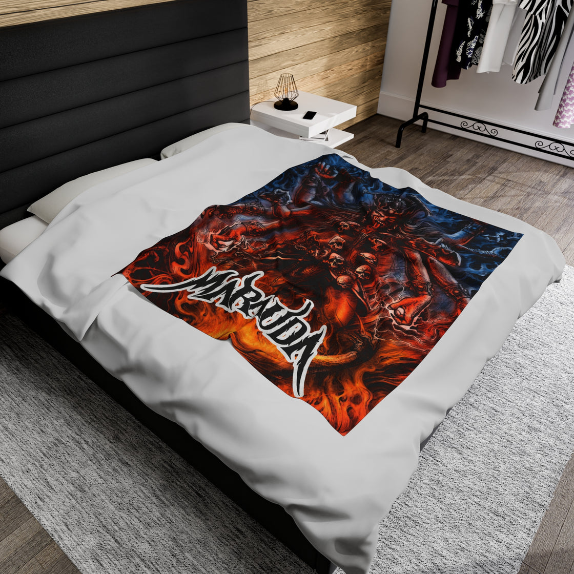Maruada Velveteen Plush Blanket - EDMCLOTHINGSTORE