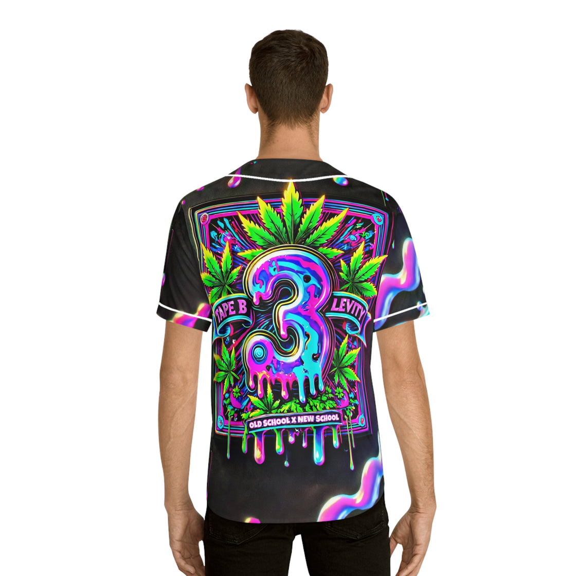 Tape B x Levity EDM Jersey Rave Jersey (Old School x New School - EDMCLOTHINGSTORE