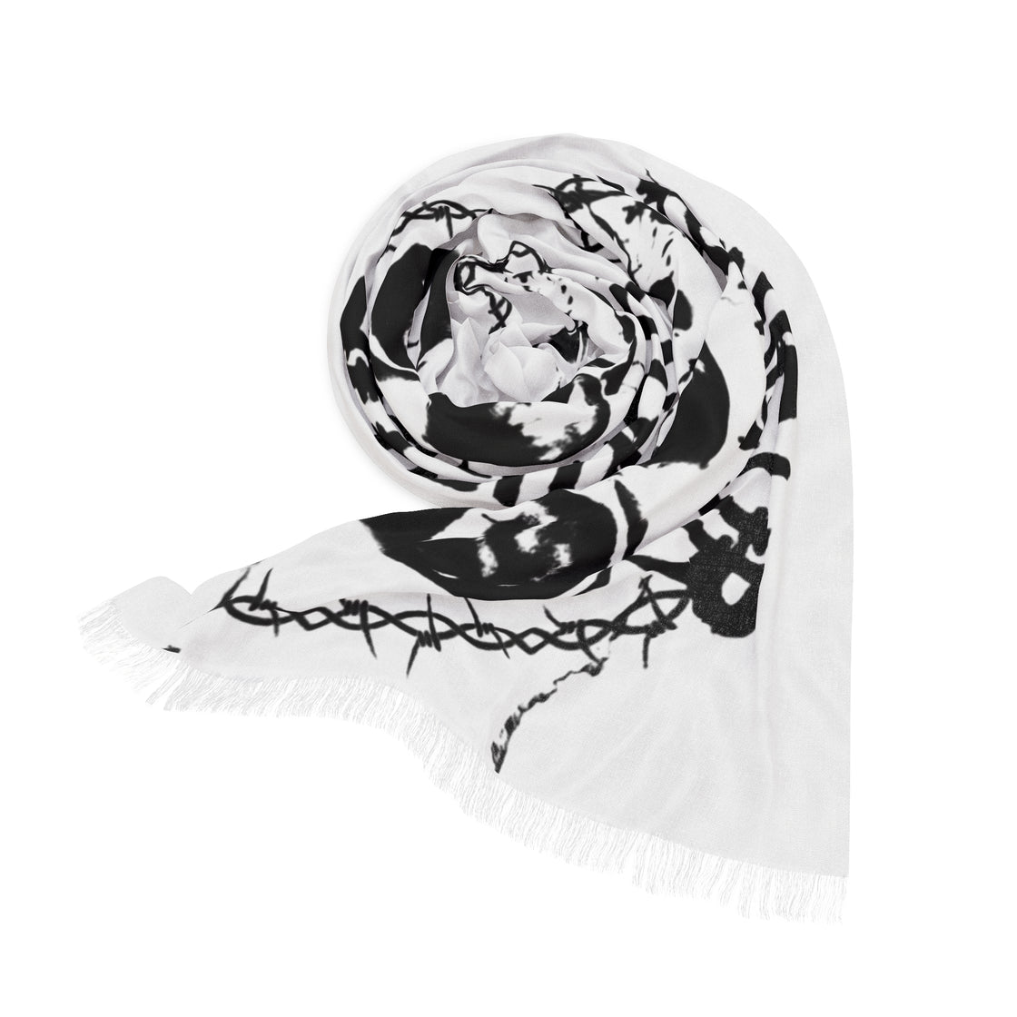 Vulllgur Edm Lightweight Pashmina Scarf - EDMCLOTHINGSTORE