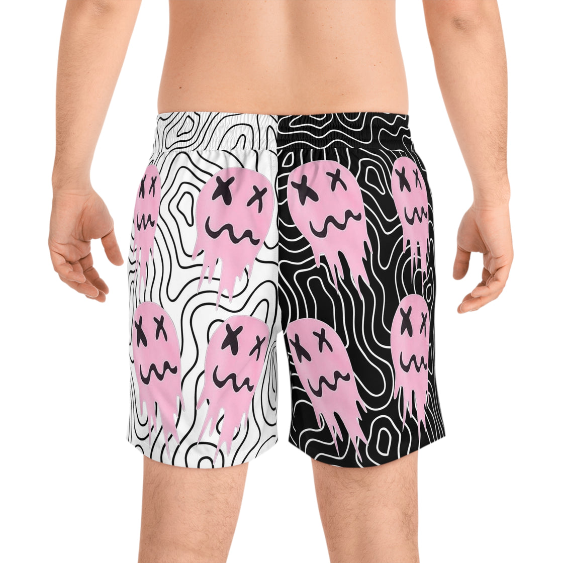 Trippy Ghost Shorts Rave Shorts