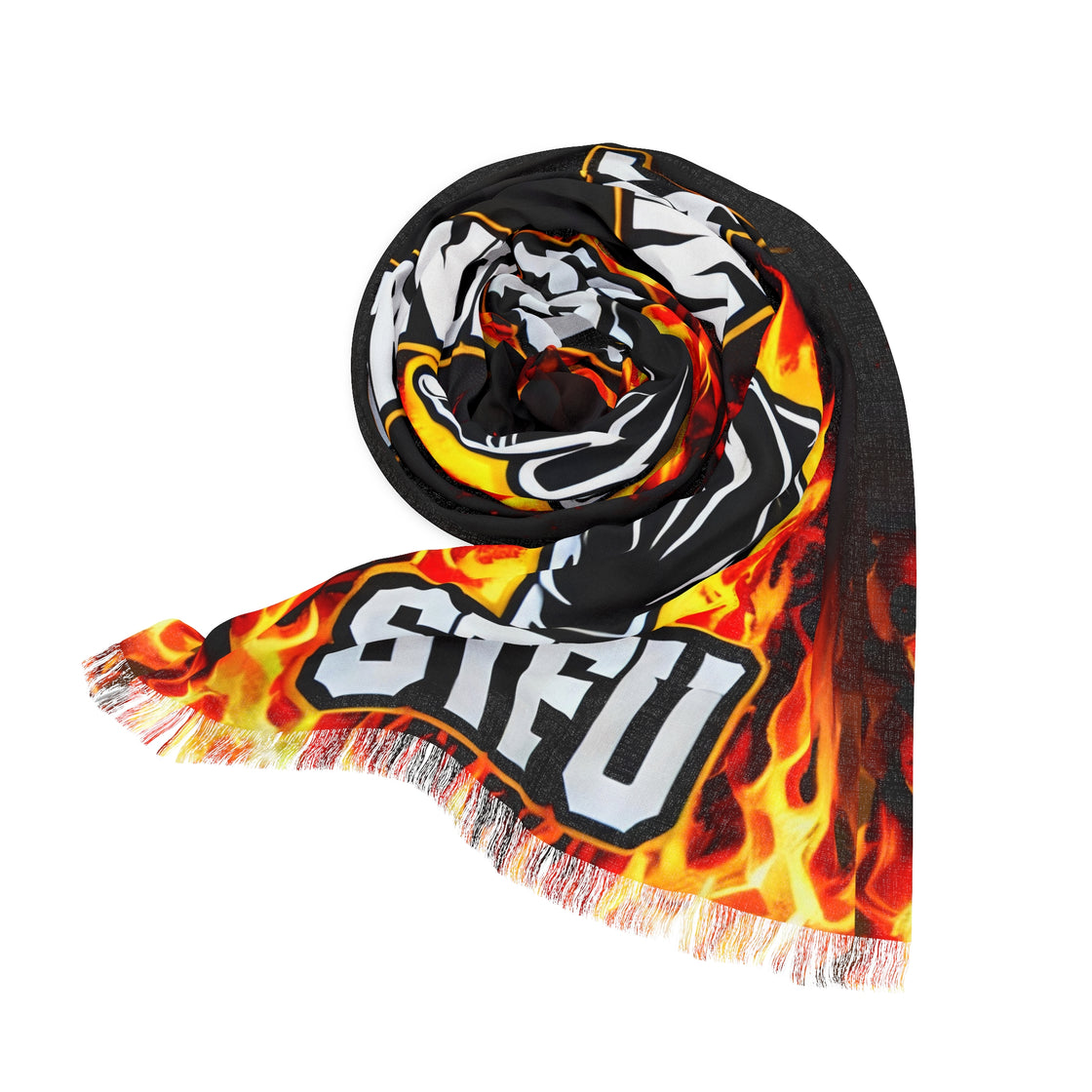 Crankdat STFU Pashmina Lightweight Scarf - EDMCLOTHINGSTORE