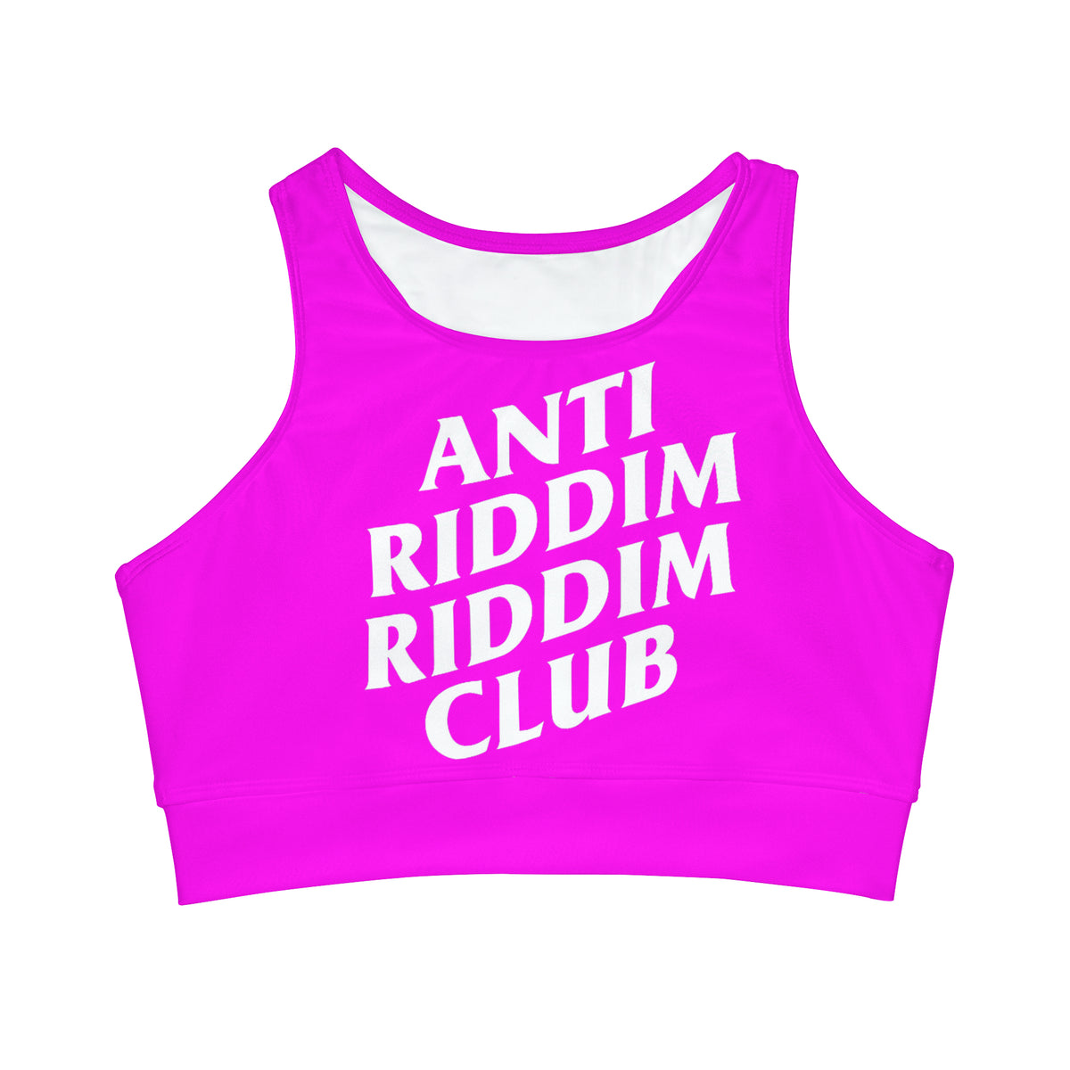 Anti Riddim Riddim Crop Top Jersey Bikini Top