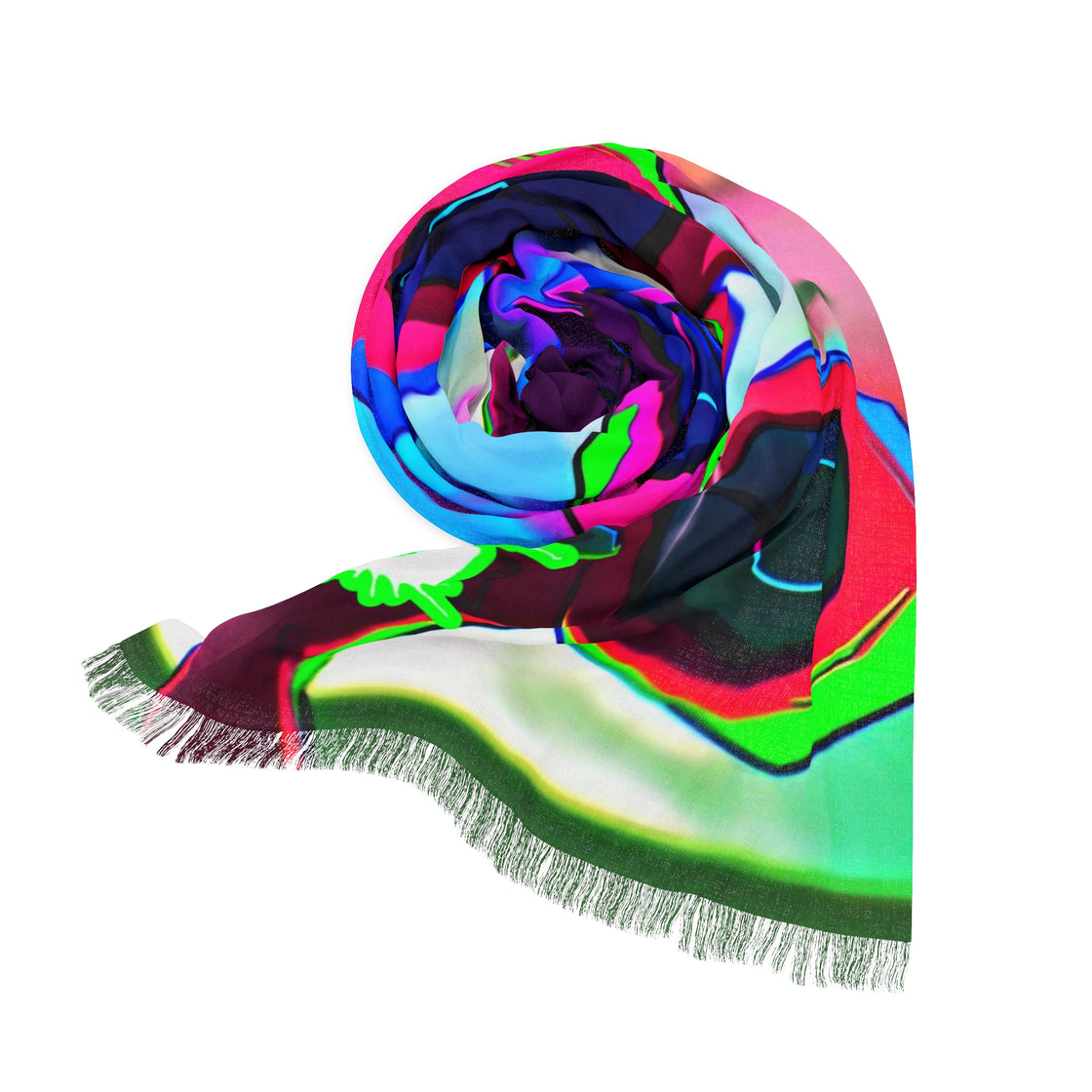 Zeds Dead Squid Games Pashmina EDM Festival Lightweight Pashmina Scarf Rave Design - EDMCLOTHINGSTORE