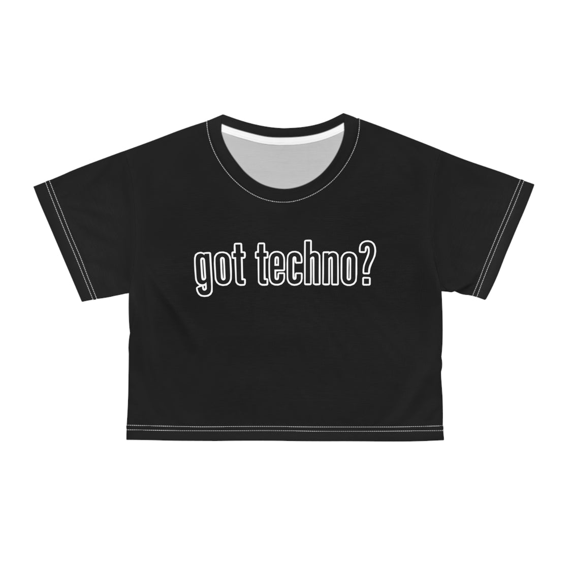 Got Techno Crop Top Rave Crop Top Festival Crop Top