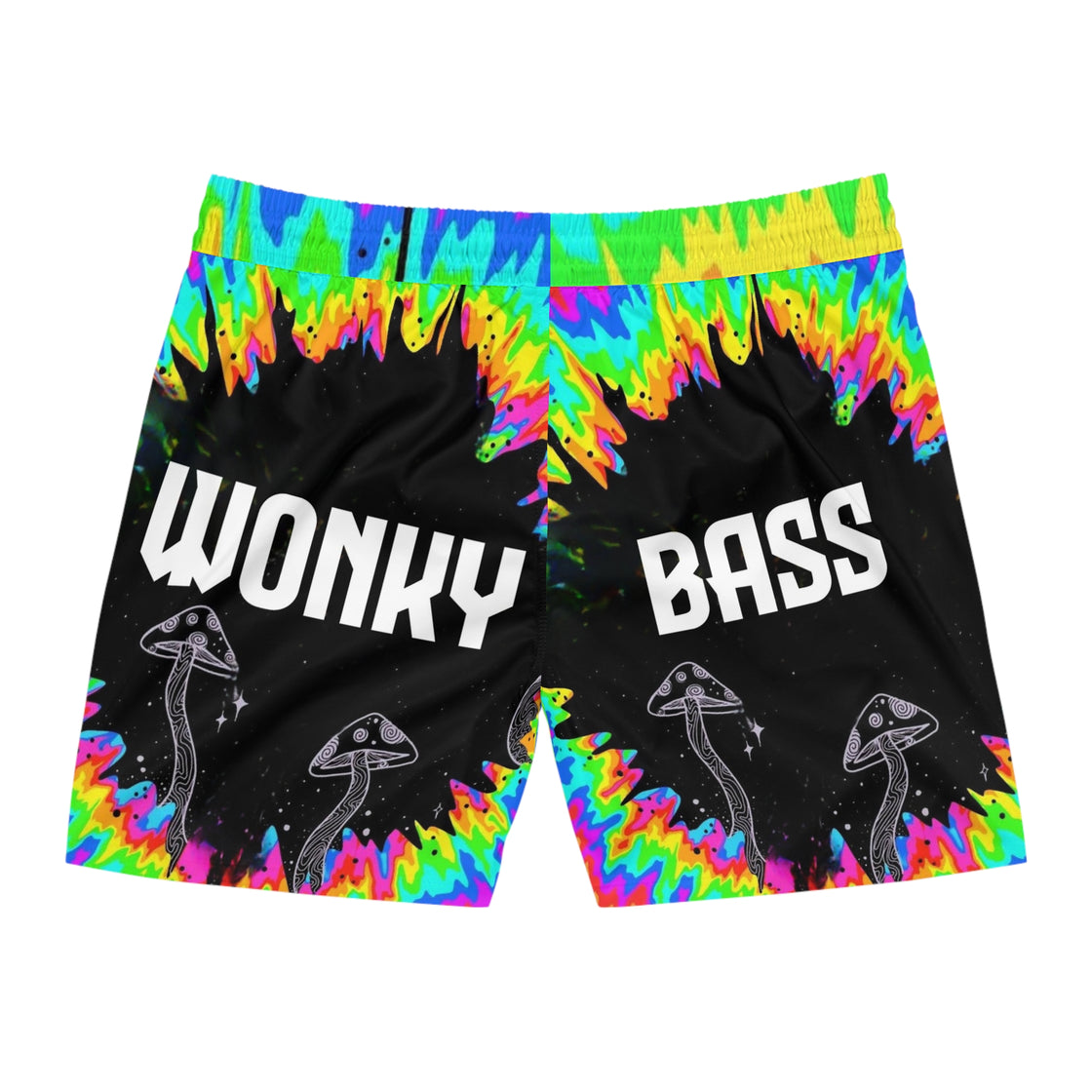 Wonky Bass Shorts EDM Shorts Rave Shorts - EDMCLOTHINGSTORE