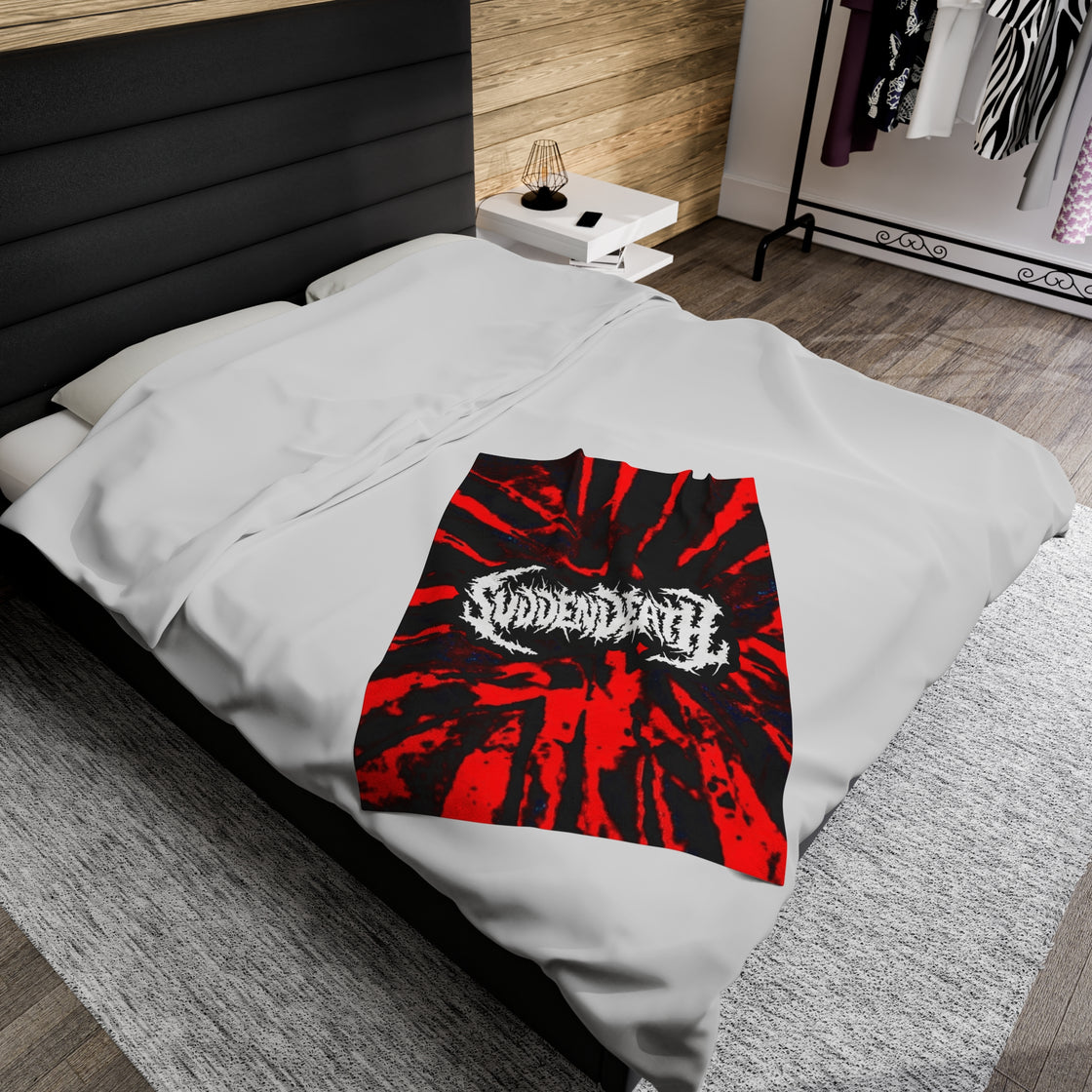 Svdden Death Velveteen Plush Blanket - EDMCLOTHINGSTORE