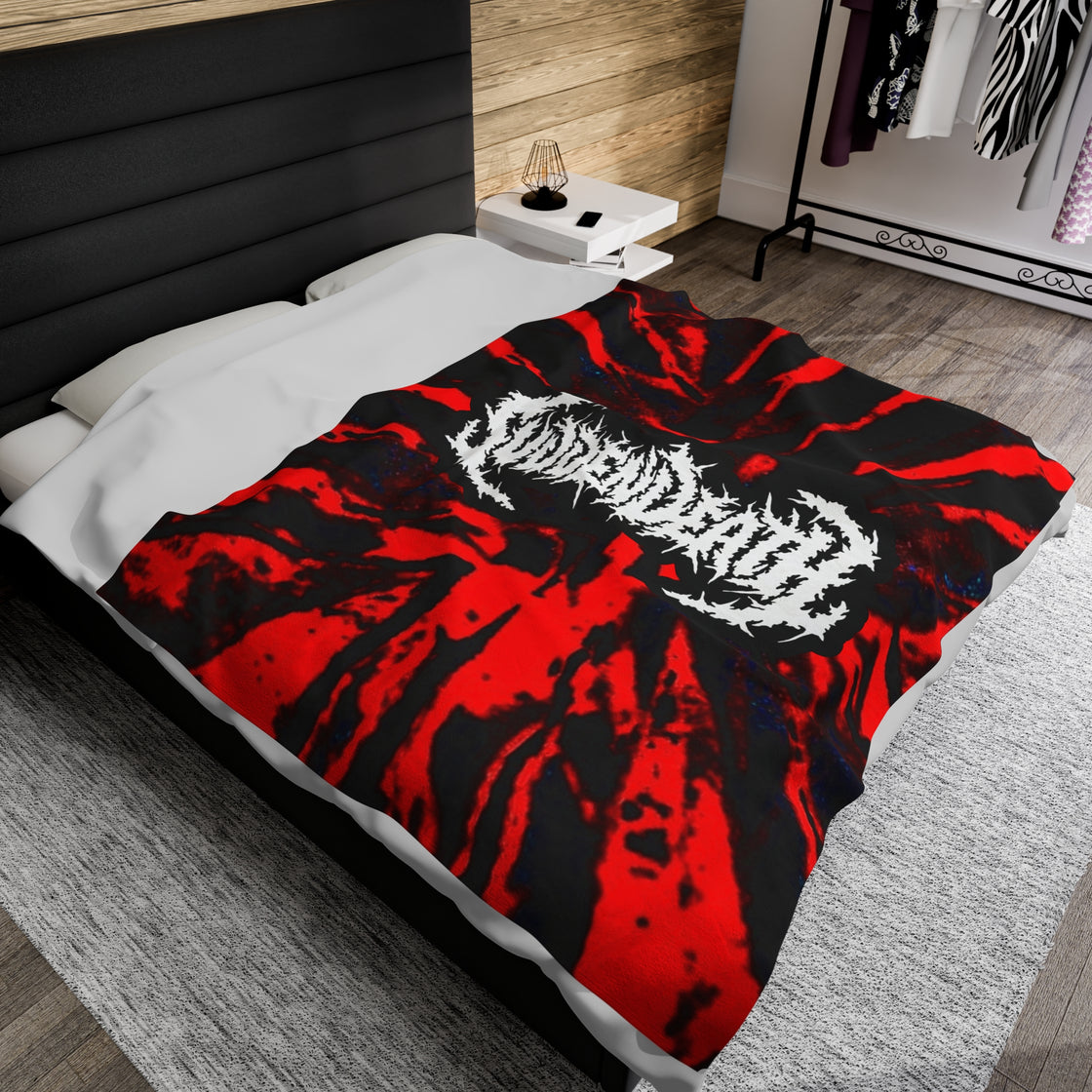 Svdden Death Velveteen Plush Blanket - EDMCLOTHINGSTORE