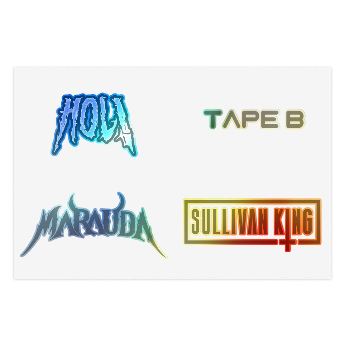 Heavy Dubstep Sticker Sheets - EDMCLOTHINGSTORE