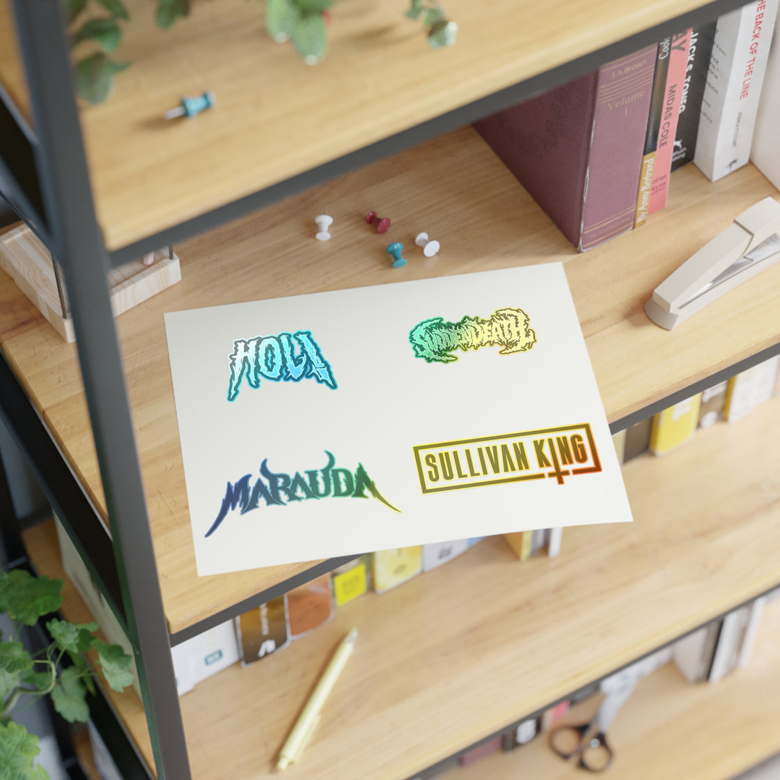 Heavy Dubstep Sticker Sheets - EDMCLOTHINGSTORE