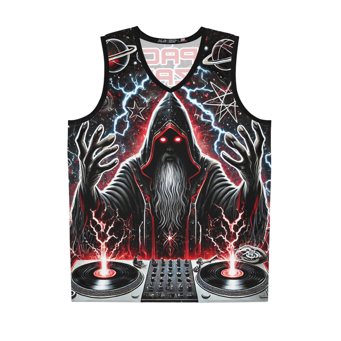 Space Wizard Basketball Jersey - EDMCLOTHINGSTORE