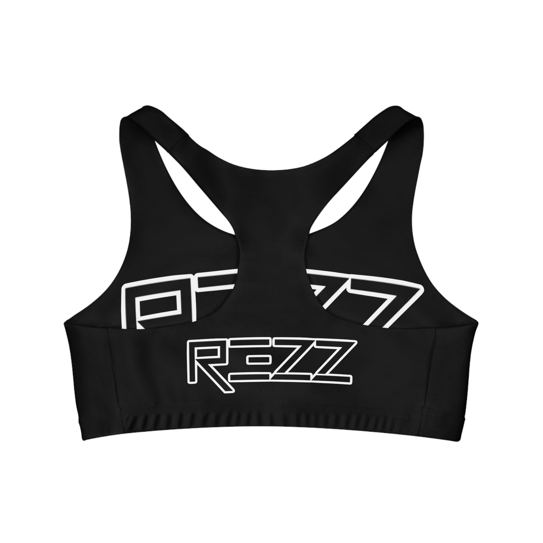 Rezz Crop Top Jersey Sports Bra - EDMCLOTHINGSTORE