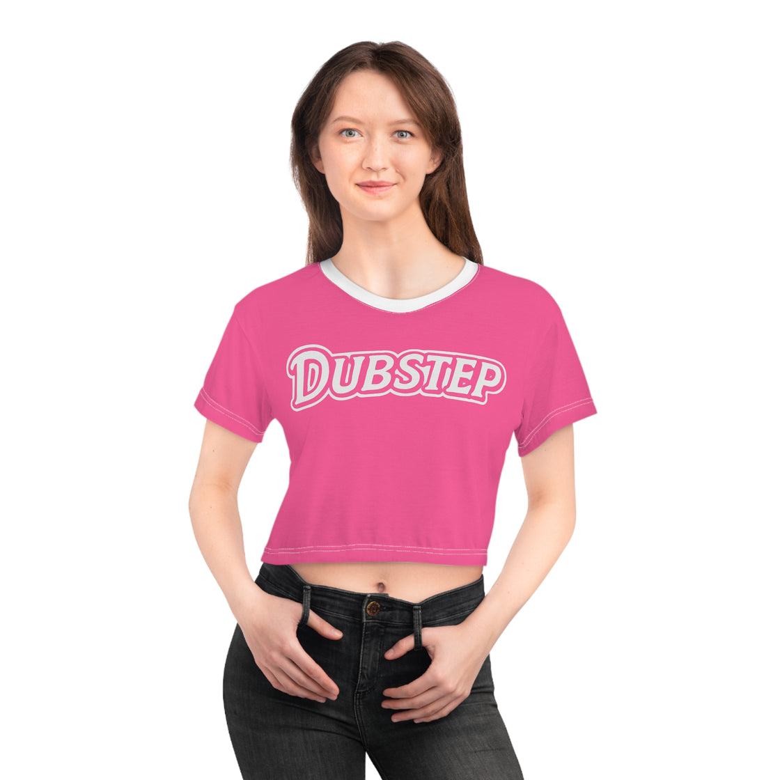 Inspired Barbie Dubstep Crop Top Rave Crop Top Festival Crop Top