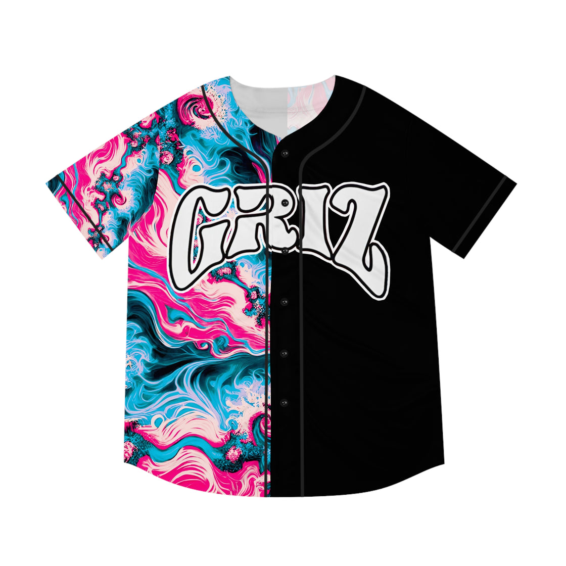 Griz Tye Dye Jersey (Split Personality) - EDMCLOTHINGSTORE